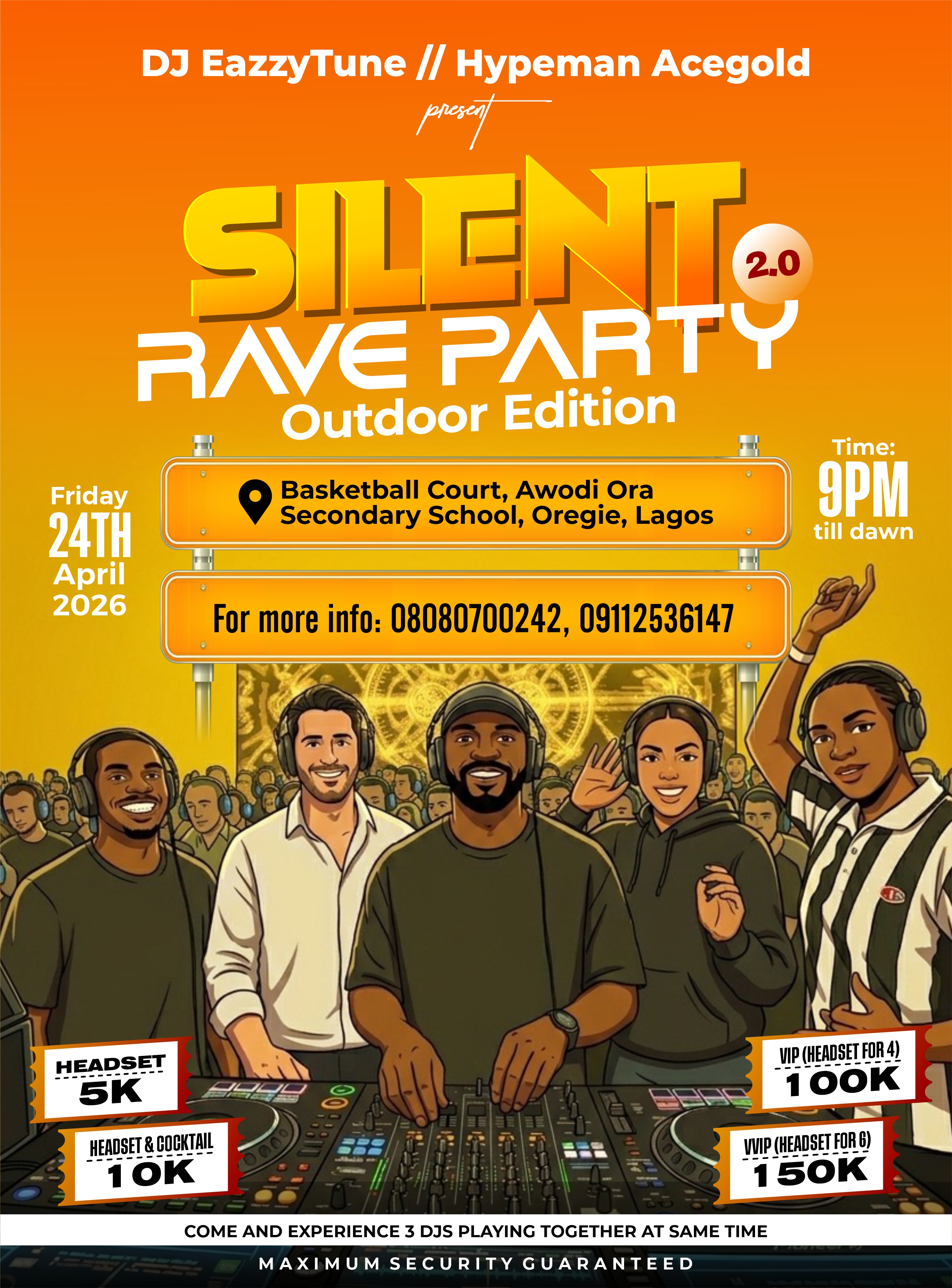 Silent Rave Party 2.0